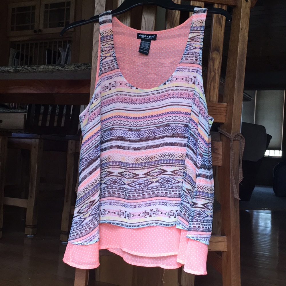 Tribal patterned Tank Top